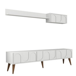 Hanah Home Lyon 2 - Blanco, Nogal